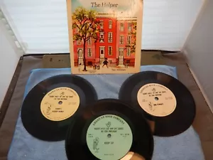 RARE 1966 Tom Whitman 33 1/3 records - The Helper/ Me First Series - Picture 1 of 8