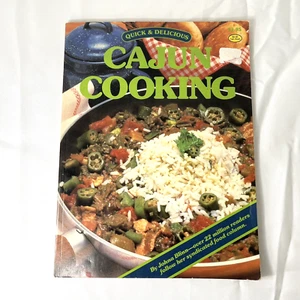 Vintage schnell und lecker Cajun Kochen von Johna Blinn 1989 Kochbuch - Bild 1 von 6