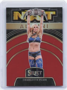 2024 Panini Select WWE Charlotte Flair NXT ALUMNI INSERT RED PRIZM  40/99 - Picture 1 of 2