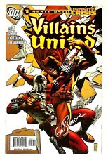 Villains United #5 Signed by Gail Simone DC Comics 2005