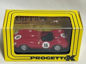Progetto K 1/43 Ferrari 250 TR Prototipo 1958 Le Mans #16 Race Car Red 053 Italy - Picture 1 of 4