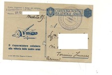 8791 franchigia IL RISPARMIATORE piccola WW2 1942 Cavalleria Costiera Calabria