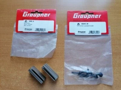 GRAUPNER 4895.8 Motorblock / 90045.85 Motorbefestigungsschrauben 1/8 Nitro Car - Bild 1 von 4