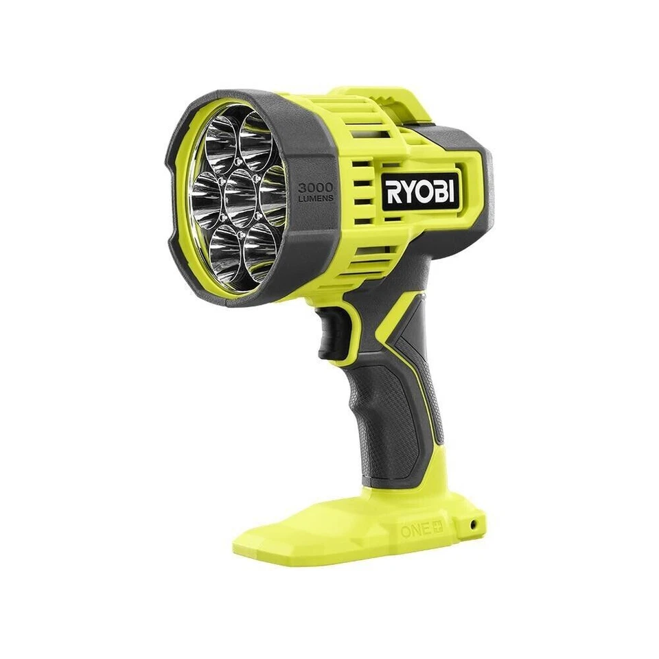 Ryobi PCL661 ONE 18V Cordless LED Spotlight - Yellow/Black