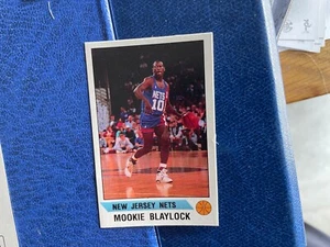 PANINI BASKETBALL 90/91 NEW JERSEY HETS BLAYLOCK 162 MINT - Picture 1 of 2
