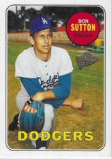 DON SUTTON LOS ANGELES DODGERS 2003 TOPS FAN FAVORITES BASEBALL CARD