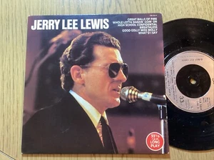 Jerry Lee Lewis: 6 X Track EP SCOOP 33 Great Balls Of Fire 7” Vinyl Free UK Post - Picture 1 of 5