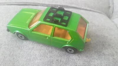 Vintage Matchbox Superfast verde VW Golf No. 7 Lesney 1976 Foto 1 de 4