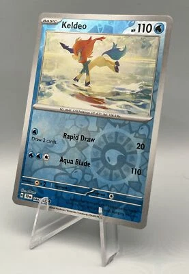 044/162 Keldeo - SV05 Temporal Forces - Reverse Holo NM Pokemon - Image 1 of 2
