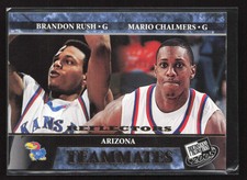 2008 Press Pass #60 Brandon Rush / Mario Chalmers Reflectors