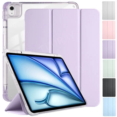 Smart Case For iPad 11/10/9 Air 13" M3 M2 6/5th Gen Pro 11 13 Mini Tablet Cover - Image 1 of 4
