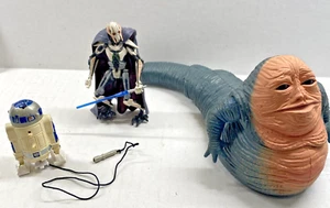 VTG Star Wars Jabba the Hutt 10" Action Figure Vtg R2d2, Grievous - Picture 1 of 5