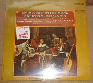 Maria Kalamkarian J.C. BACH/C.P.E. BACH Piano Concertos - Mace SM 9024 SEALED - Picture 1 of 2