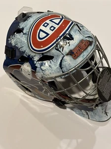 BECKETT COA JAKUB DOBES signed handsigniert Montreal Canadiens Goalie Maske - Bild 1 von 2