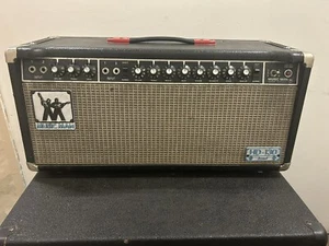1975 Music Man HD-130 Reverb Tube Amp Head Vintage Rare Works! - Picture 1 of 24