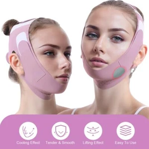 Graphen V-Line Maske Klimmzugmaske V Form Gesichtsmaske Gurt für Jawline Shaper - Bild 1 von 16