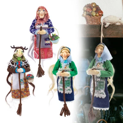 Handmade Kitchen Witch Doll Luck Companion Hanged Witch Doll Figure Decoration. - Image 1 of 4