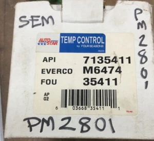 Autostar Temp control Pm2801 - Picture 1 of 5