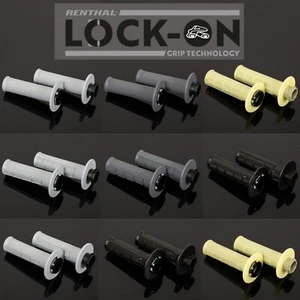 Renthal MX LOCK-ON Motocross Grips - full diamond / half waffle / tapered - Bild 1 von 15