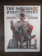 The Saturday Evening Post COVER ONLY January 13, 1923