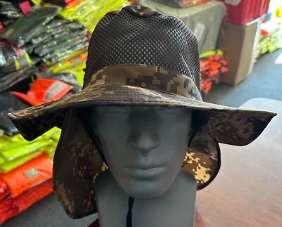 Sombrero de seguridad para el trabajo con cuello / sombrero parasol Foto 1 de 4