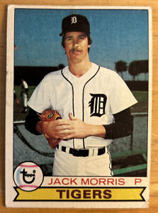 1979 Topps Jack Morris 2nd Yr. Baseball Card #251 Tigers Pitcher Low-Grade O/C