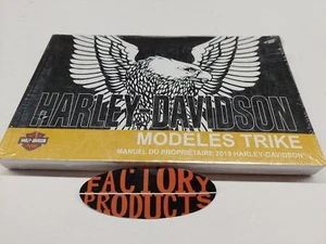 GENUINE HARLEY DAVIDSON 2019 Trike Owner's Manual French Canadian 94000539FRCN - Picture 1 of 4