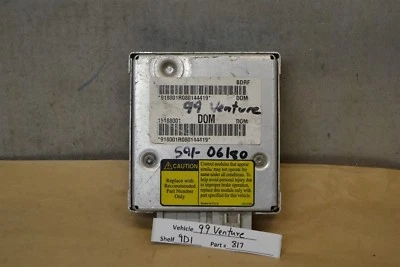 16188001 Chevrolet Venture 1997-1999 ABS SISTEMA DE FRENOS MÓDULO 817 9D1 B5 Foto 1 de 3