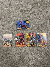 1992-93 UPPER DECK FANIMATION Complete 5 Card Set #506-510 MICHAEL JORDAN BIRD