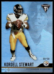 2001 Pacific Private Stock Titanium #109 Kordell Stewart Red #/58 - Picture 1 of 2