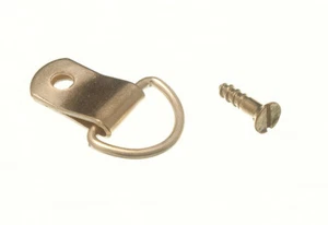10 X Image D Anneau Simple Eb Acier Plaqué Laiton Cintre Onestopdiy Neuf - Picture 1 of 1