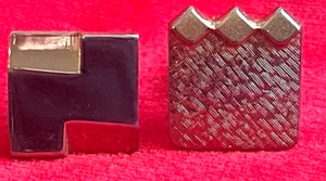 VTG Single Cuff Links Lot of 2 - Picture 1 of 10