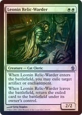 Leonin Relic-Warder - Foil Light Play MTG Mirrodin Besieged Magic 2B3