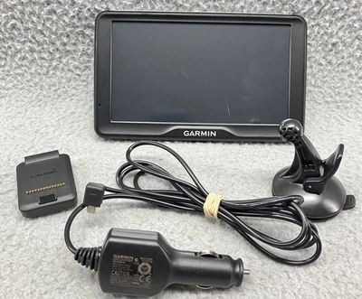 GARMIN NUVI 2757 LM 7”Screen GPS with Power Supply Cord and Mount Bundle - Image 1 of 4