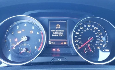 Golf GTI 2018-2019 OE velocímetro calibre clúster 72 k millas Volkswagen Foto 1 de 4