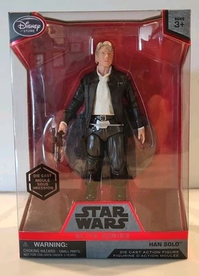 Disney Star Wars Han Solo Elite Series Die Cast Action Figure New! - Image 1 of 4