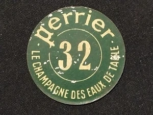 seltene Werbemarke Mineralwasser Perrier - 1910 - Bild 1 von 2