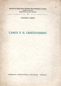 Lazzari, Francesco. Camus e il Cristianesimo - Imagen 1 de 1