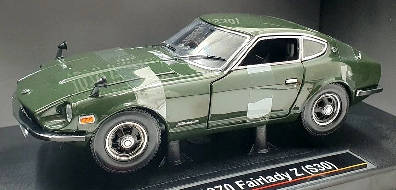 Sun Star 1/18 Scale Diecast 3514R - 1970 Datsun Fairlady Z S30 - Dark Green - Image 1 of 4