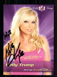 Kelly Trump Autogrammkarte Original Signiert Model #BC 225514 - Bild 1 von 2