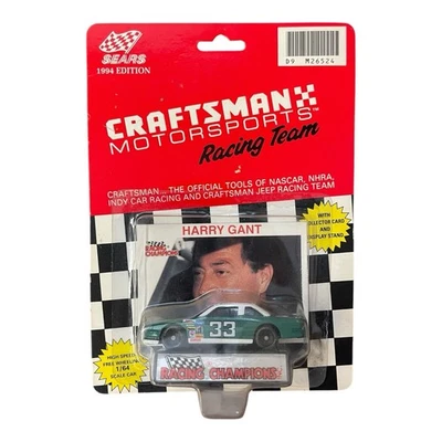 Harry Gant #33 Leo Jackson Craftsman Motorsports Racing Team escala 1:64 fundido a presión Foto 1 de 2