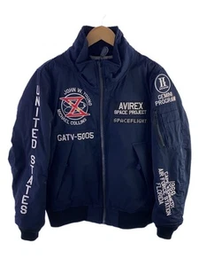Avirex Flight Jacket/M/Polyester/Nvy/6182176/ - Picture 1 of 4