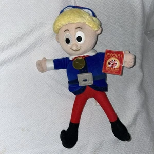 Rudolph das Rentier mit der roten Nase Plüsch Hermey der Außenseiter Elfe Stofftier Puppe 15 Zoll - Bild 1 von 6