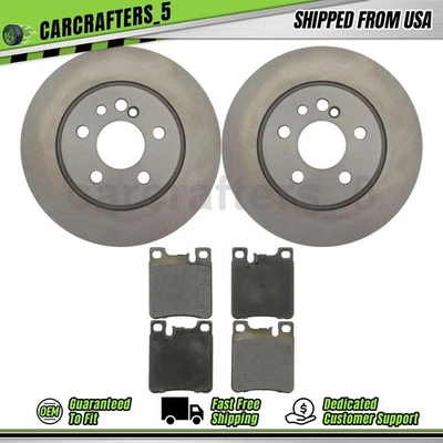 Juego de pastillas de freno de disco traseras OE para Mercedes-Benz 400SE 1992 4,2 L Foto 1 de 4