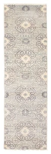 2'9" x 9'8" Vintage Hand-knotted Runner Rug Traditional Oriental Wool Carpet - Picture 1 of 9