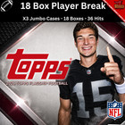 FERNANDO MENDOZA 2026 Topps Flagship Football Player Break 18 Box 3 Case 2443
