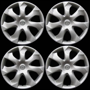 Hubcap Set for Mazda CX-3, Mazda3 2014-2022 Genuine OEM 16-in Wheel Cover 56557 - Picture 1 of 6