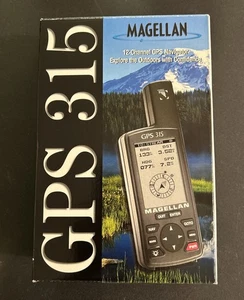 MAGELLAN GPS 315 Waterproof Portable GPS Fishing Hiking Camping Pre-Owned - Picture 1 of 12