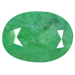 0.64 ct Magnificent fire Oval Cut (7 x 5 mm) Colombian Emerald Natural Gemstone - Picture 1 of 1