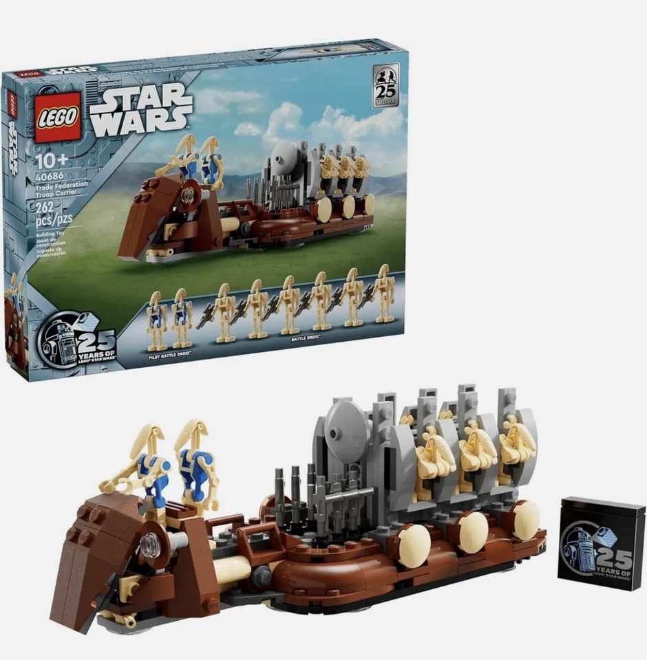 LEGO Star Wars 40686 Trade Federation Troop Carrier | Brand New & Sealed ✅ - Image 1 of 1